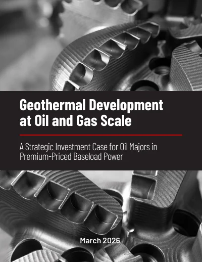 Geothermal at Oil & Gas Scale